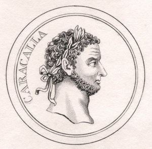 Kejsar Caracalla, från 