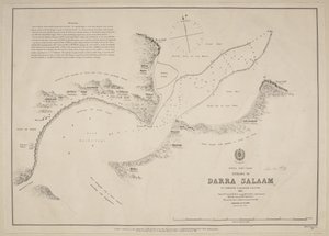 Entré till Darra Salaam, av befälhavare R. Bradshaw, HMS Star av English School