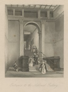Ingång till Nationalgalleriet av English School