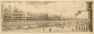 Roy Tres Chrestiens drottningmoderns kungliga inträde i City of London av English School