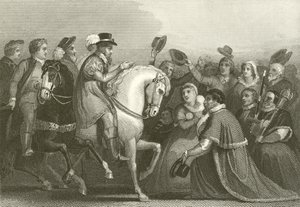 James I:s inresa i London av English School