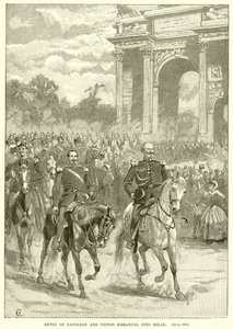 Napoleons och Victor Emmanuels intåg i Milano av English School