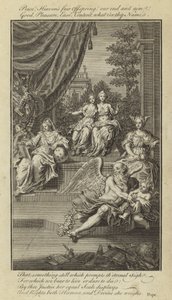 Epistel IV, Om människans natur och tillstånd, med respekt för lycka av Alexander Pope av English School