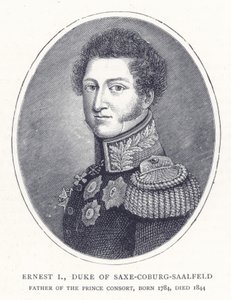Ernest I, hertig av Saxe-Coburg-Saalfeld av English School