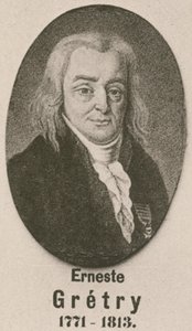 Erneste Gretry (gravyr) av English School