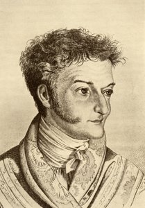 Ernst Theodor Amadeus Hoffmann (1776-1822) (gravyr) av English School
