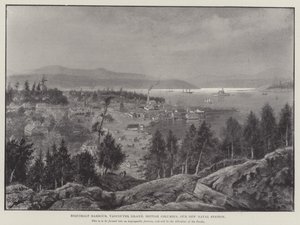 Esquimalt Harbour, Vancouver Island, British Columbia, Our New Naval Station (gravyr) av English School