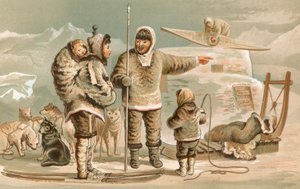 Familjen Esquimaux, byter rum av English School