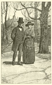 Esther och Harold Transome (gravyr) av English School