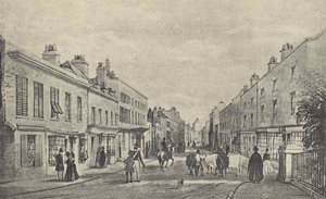 Eton High Street, 1844 (gravyr) av English School