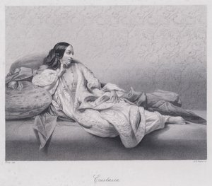 Eustasia (gravyr) av English School
