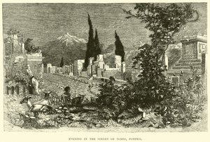 Kväll på gravgatan, Pompeji av English School