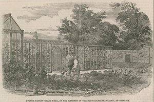 Ewings Patent Glass Wall, i trädgårdarna hos Horticultural Society i Chiswick av English School