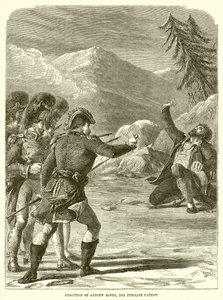 Avrättning av Andrew Hoffer, The Tyrolese Patriot av English School