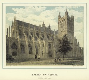 Exeter Cathedral, nordostvy av English School