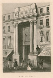 Exeter Hall, Strand, London av English School
