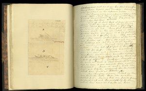 Utdrag ur brev skrivna, på en resa till de västra delarna av USA..., av Elias Fordham Pym, 1818 (se även 332335) av English School