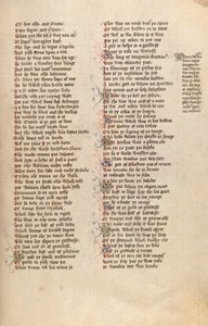 F98r från Ms New Coll 266, De confessio amantis av John Gower (penna och bläck på veläng) av English School