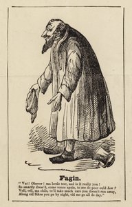 Fagin från Oliver Twist av English School