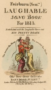 Fairburn seniors Laughable Song Book för 1813 av English School