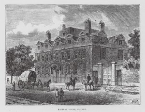 Fairfax House, Putney (litografi) av English School