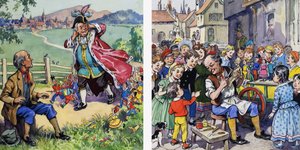 Saga scener av English School