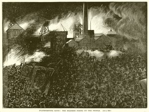 Featherstone Riots: The Soldiers Firing on the People av English School