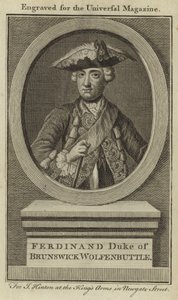 Ferdinand, hertig av Brunswick Wolfenbuttle av English School