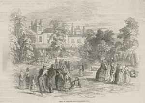 Fest på Bedford Lodge, Campden Hill, London av English School