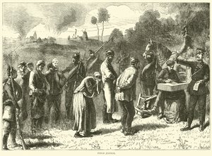 Fälträtt, september 1870 av English School