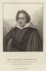 Först Dudley Lord North av English School