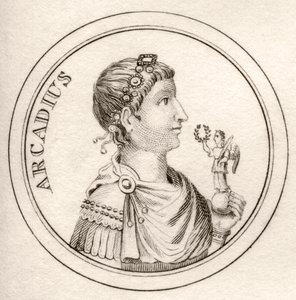 Flavius Arcadius, från "Crabb