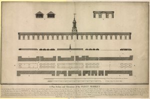 Fleet Market, London av English School