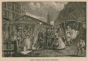 Fleet Parsons och Fleet Marriages av English School