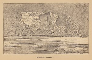 Flytande isberg (litografi) av English School