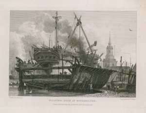 Flytbrygga vid Rotherhithe av English School