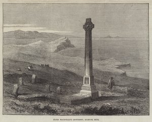 Flora MacDonalds monument, Kilmuir, Skye (gravyr) av English School
