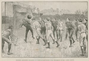 Football Association Challenge Cup-match på Kennington Oval av English School