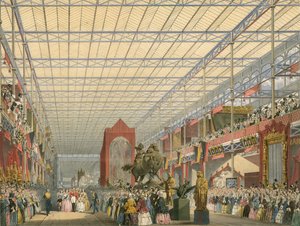 Utländska skepp av den stora utställningen 1851 av English School