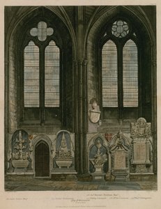 Fjärde och femte fönstret, North Aisle, Westminster Abbey, London av English School