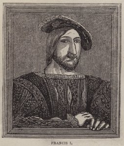 Franciskus I (gravyr) av English School