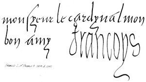 Frans I av Frankrike, f 1494, d 1547 av English School