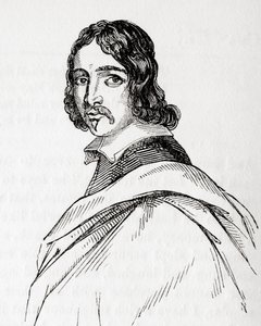 Francis Moore, brittisk läkare och astrolog, från Old England: Ett bildmuseum, pub. 1847 av English School