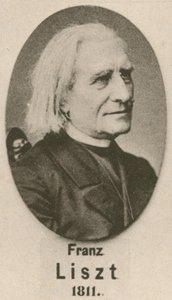 Franz Liszt (gravyr) av English School