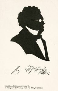 Franz Schubert, österrikisk kompositör (litho) av English School