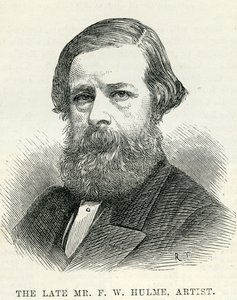 Frederick William Hulme (1816-84) från The Illustrated London News 6 december 1884 av English School