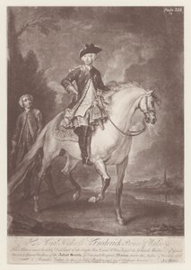 Fredrik, prins av Wales (litho) av English School