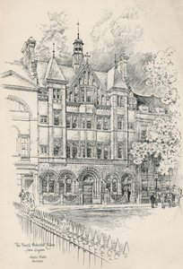 Franska protestantiska kyrkan, Soho Square av English School