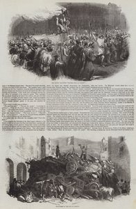 Franska revolutionen 1848 (gravyr) av English School