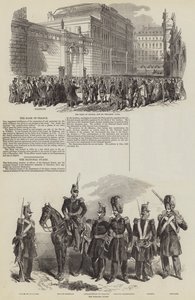 Franska revolutionen 1848 (gravyr) av English School